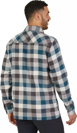 Outdoor Research Feedback Flannel Shirt - Men's|-|Chemise Feedback Flannel - Homme -Altitude Sports ORR 242862 7E 7Eb 20Prussian 20Blue 20Plaid