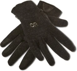 Outdoor Research Flurry Sensor Gloves - Men's|-|Gants Tactiles Flurry Sensor - Homme -Altitude Sports ORR 244887 7E 7EStudio 20Detail 20Black