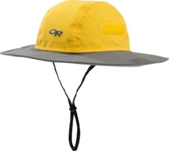 Outdoor Research Seattle Sombrero - Kids|-|Seattle Sombrero - Enfant -Altitude Sports ORR 264410 7ESaffron 20 20Pewter