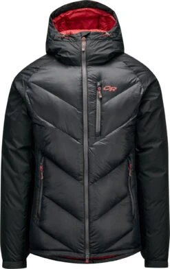 Outdoor Research Alpine Down Hooded Jacket - Men's|-|Manteau à Capuchon Alpine Down - Homme -Altitude Sports ORR 268083 7EBlack 040ac343 8527 43b2 bb60 ede07095a4da