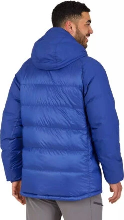 Outdoor Research Alpine Down Hooded Jacket - Men's|-|Manteau à Capuchon Alpine Down - Homme -Altitude Sports ORR 268083 7E 7EBack 20Sapphire