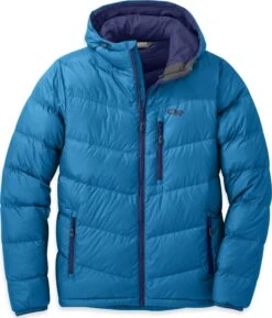 Outdoor Research Transcendent Down Hoody - Men's|-|Manteau En Duvet à Capuchon Transcendent - Homme -Altitude Sports ORR 268084 7ECascade