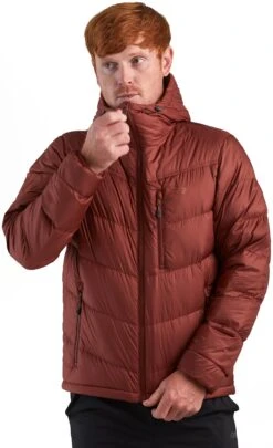 Outdoor Research Transcendent Down Hoody - Men's|-|Manteau En Duvet à Capuchon Transcendent - Homme -Altitude Sports ORR 268084 7E 7EDetail4 20Madder