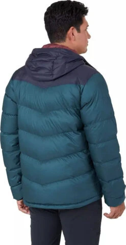 Outdoor Research Transcendent Down Hoody - Men's|-|Manteau En Duvet à Capuchon Transcendent - Homme -Altitude Sports ORR 268084 7E 7Ebk 20Prussian 20Blue 20 20Ink