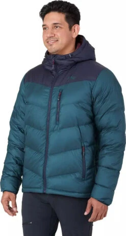 Outdoor Research Transcendent Down Hoody - Men's|-|Manteau En Duvet à Capuchon Transcendent - Homme -Altitude Sports ORR 268084 7E 7Es 20Prussian 20Blue 20 20Ink ca8f0781 5611 44f1 840c ffee19bb7ea5