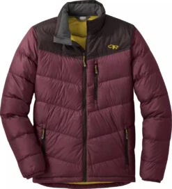 Outdoor Research Transcendent Down Jacket - Men's|-|Manteau En Duvet Transcendent - Homme -Altitude Sports ORR 268085 7ERaisin 20 20Dark 20Roast