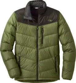 Outdoor Research Transcendent Down Jacket - Men's|-|Manteau En Duvet Transcendent - Homme -Altitude Sports ORR 268085 7ESeaweed 20 20Forest