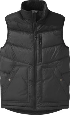 Outdoor Research Transcendent Down Vest - Men's|-|Veste Transcendent Down - Homme -Altitude Sports ORR 268086 7EStorm 20 20Black