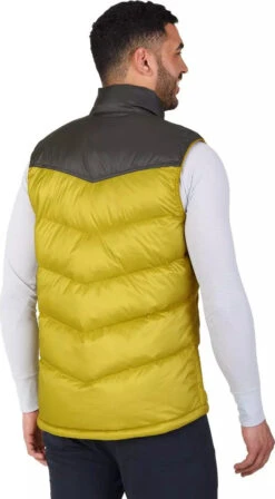 Outdoor Research Transcendent Down Vest - Men's|-|Veste Transcendent Down - Homme -Altitude Sports ORR 268086 7E 7Eb 20Turmeric 20 20Forest
