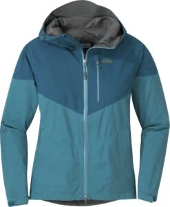 Outdoor Research Aspire Jacket - Women's|-|Manteau Aspire - Femme -Altitude Sports ORR 268099 7EWashed 20Peacock 20 20Peacock