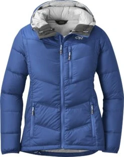 Outdoor Research Transcendent Down Hoody (Past Season) - Women's|-|Manteau à Capuchon Transcendent Down (saison Précédente) - Femme -Altitude Sports ORR 268105 7ELapis
