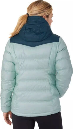 Outdoor Research Transcendent Down Hoody (Past Season) - Women's|-|Manteau à Capuchon Transcendent Down (saison Précédente) - Femme -Altitude Sports ORR 268105 7E 7Eback 20Waterfall 20 20Prussian 20Blue