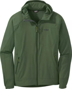 Outdoor Research Ferrosi Hooded Jacket - Men's|-|Manteau à Capuchon Ferrosi - Homme -Altitude Sports ORR 269171 7EEmerald