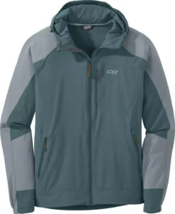 Outdoor Research Ferrosi Hooded Jacket - Men's|-|Manteau à Capuchon Ferrosi - Homme -Altitude Sports ORR 269171 7EMediterranean 20 20Lead