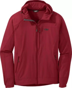 Outdoor Research Ferrosi Hooded Jacket - Men's|-|Manteau à Capuchon Ferrosi - Homme -Altitude Sports ORR 269171 7ERetro 20 20Red