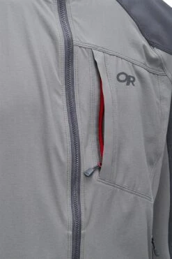 Outdoor Research Ferrosi Hooded Jacket - Men's|-|Manteau à Capuchon Ferrosi - Homme -Altitude Sports ORR 269171 7E 7EStudio 20Detail 20Pewter 20 20Storm