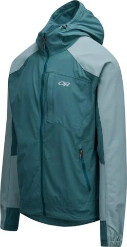 Outdoor Research Ferrosi Hooded Jacket - Men's|-|Manteau à Capuchon Ferrosi - Homme -Altitude Sports ORR 269171 7E 7EStudio 20Side 20Mediterranean 20 20Lead