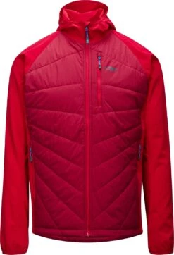 Outdoor Research Refuge Hybrid Hooded Jacket - Men's|-|Veste à Capuchon Refuge - Homme -Altitude Sports ORR 269180 7ERetro 20Red 20 20Agate 440e2a15 eb01 4265 b80b 1437080a25a5
