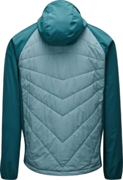 Outdoor Research Refuge Hybrid Hooded Jacket - Men's|-|Veste à Capuchon Refuge - Homme -Altitude Sports ORR 269180 7E 7EStudio 20Back 20Lead 20 20Mediterranean