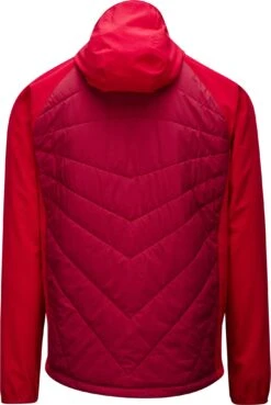 Outdoor Research Refuge Hybrid Hooded Jacket - Men's|-|Veste à Capuchon Refuge - Homme -Altitude Sports ORR 269180 7E 7EStudio 20Back 20Retro 20Red 20 20Agate
