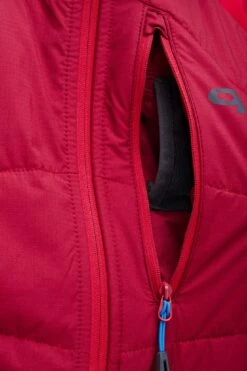 Outdoor Research Refuge Hybrid Hooded Jacket - Men's|-|Veste à Capuchon Refuge - Homme -Altitude Sports ORR 269180 7E 7EStudio 20Detail 20Retro 20Red 20 20Agate