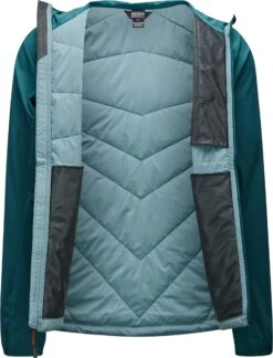 Outdoor Research Refuge Hybrid Hooded Jacket - Men's|-|Veste à Capuchon Refuge - Homme -Altitude Sports ORR 269180 7E 7EStudio 20Open 20Lead 20 20Mediterranean