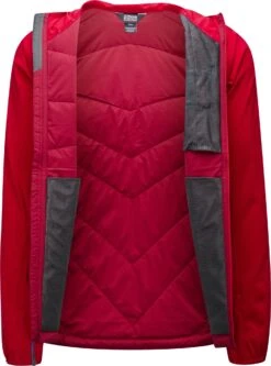 Outdoor Research Refuge Hybrid Hooded Jacket - Men's|-|Veste à Capuchon Refuge - Homme -Altitude Sports ORR 269180 7E 7EStudio 20Open 20Retro 20Red 20 20Agate