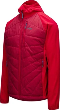 Outdoor Research Refuge Hybrid Hooded Jacket - Men's|-|Veste à Capuchon Refuge - Homme -Altitude Sports ORR 269180 7E 7EStudio 20Side 20Retro 20Red 20 20Agate