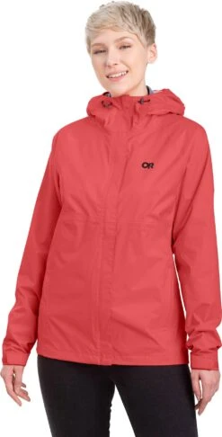 Outdoor Research Apollo Rain Jacket - Women's|-|Manteau De Pluie Apollo - Femme -Altitude Sports ORR 269185 7E 7EFront 20Sunset