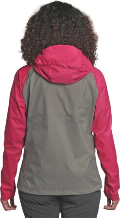 Outdoor Research Apollo Rain Jacket - Women's|-|Manteau De Pluie Apollo - Femme -Altitude Sports ORR 269185 7E 7Eback 20Sangria 20 20Multi