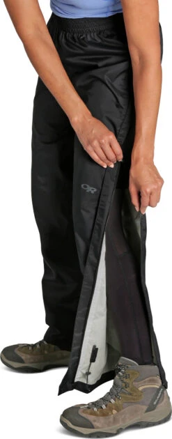 Outdoor Research Apollo Rain Pants - Women's|-|Pantalon De Pluie Apollo - Femme -Altitude Sports ORR 269186 7E 7EDetail3 20Black ff5184ae c09c 4a15 ae92 d4bd9cd262ea