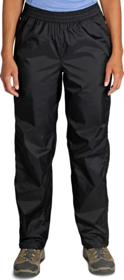 Outdoor Research Apollo Rain Pants - Women's|-|Pantalon De Pluie Apollo - Femme -Altitude Sports ORR 269186 7E 7EFront 20Black