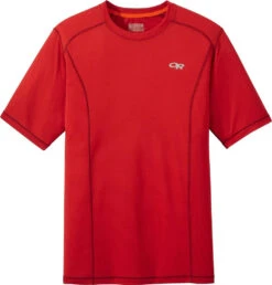 Outdoor Research Echo Short Sleeve Tee - Men's|-|T-Shirt Echo - Homme -Altitude Sports ORR 269208 7ETomato