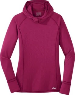 Outdoor Research Echo Hoody - Women's|-|Chandail à Capuchon Echo - Femme -Altitude Sports ORR 269241 7ESangria