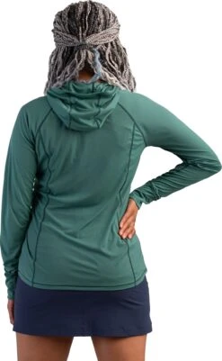 Outdoor Research Echo Hoody - Women's|-|Chandail à Capuchon Echo - Femme -Altitude Sports ORR 269241 7E 7EBack 20Blue 20Spruce