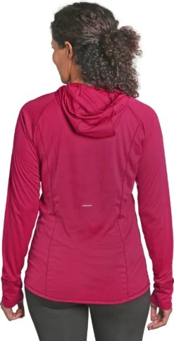 Outdoor Research Echo Hoody - Women's|-|Chandail à Capuchon Echo - Femme -Altitude Sports ORR 269241 7E 7EBack 20Sangria