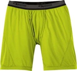 Outdoor Research Echo Boxer Briefs - Men's|-|Slips Boxer Echo - Homme -Altitude Sports ORR 270986 7ELemongrass 20 20Pewter