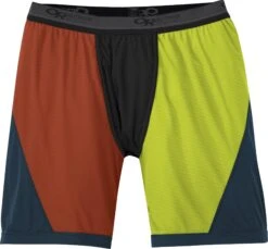 Outdoor Research Echo Boxer Briefs - Men's|-|Slips Boxer Echo - Homme -Altitude Sports ORR 270986 7EPrussian 20Blue 20Multi