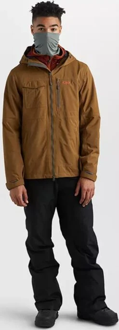 Outdoor Research Blackpowder II Jacket - Men's|-|Manteau Blackpowder II - Homme -Altitude Sports ORR 271415 7E 7EFront 20Saddle d732b663 448d 45ff 9090 937f53707aea