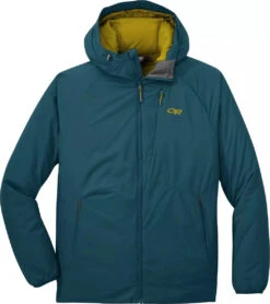 Outdoor Research Refuge Hooded Jacket - Men's|-|Manteau à Capuchon Refuge - Homme -Altitude Sports ORR 271422 7EPrussian 20Blue