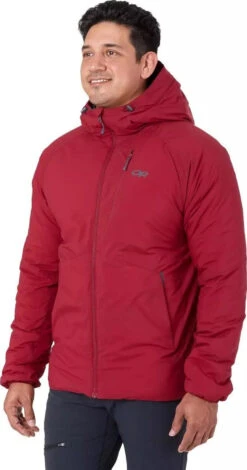 Outdoor Research Refuge Hooded Jacket - Men's|-|Manteau à Capuchon Refuge - Homme -Altitude Sports ORR 271422 7E 7EFront 20Retro 20Red 8ef018a7 5471 434e bbd7 7adcf0f2427f