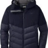 Outdoor Research Super Transcendent Down Hooded Jackt - Men's|-|Manteau à Capuchon Super Transcendent Down - Homme -Altitude Sports ORR 271619 7EInk