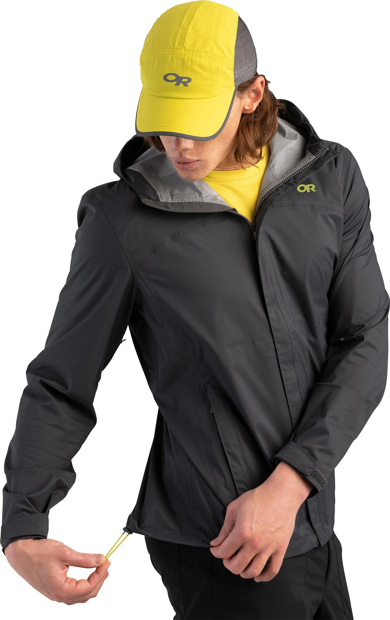 Outdoor Research Apollo Stretch Rain Jacket - Men's|-|Manteau De Pluie Apollo Stretch - Homme 17 Outdoor Research Apollo Stretch Rain Jacket - Men's|-|Manteau De Pluie Apollo Stretch - Homme - Image 15