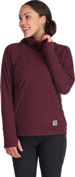 Outdoor Research Trail Mix Cowl Pullover - Women's|-|Pullover à Grand Col Bénitier Trail Mix - Femme -Altitude Sports ORR 274441 7E 7EFront1 20Kalamata 764a043b f1ce 4145 8c74 28a570615cdb