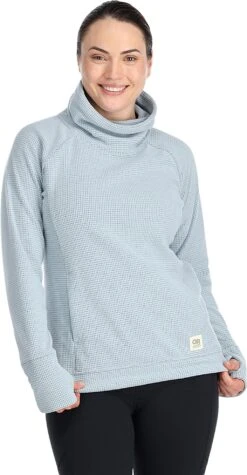 Outdoor Research Trail Mix Cowl Pullover - Women's|-|Pullover à Grand Col Bénitier Trail Mix - Femme -Altitude Sports ORR 274441 7E 7EFront 20Arctic