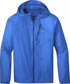 Outdoor Research Helium Rain Jacket - Men's|-|Manteau Imperméable Helium - Homme -Altitude Sports ORR 275386 7EAzure