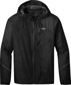 Outdoor Research Helium Rain Jacket - Men's|-|Manteau Imperméable Helium - Homme -Altitude Sports ORR 275386 7EBlack 0c546914 8887 470d 80d3 0e3e43e47559