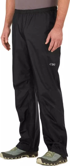 Outdoor Research Helium Rain Pants - Men's|-|Pantalon De Pluie Helium - Homme -Altitude Sports ORR 275387 7E 7Es 20Black