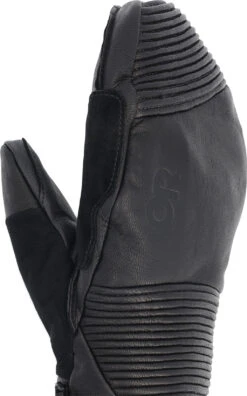 Outdoor Research Point N Chute Sensor Mitts - Women's|-|Mitaines Point N Chute Sensor - Femme -Altitude Sports ORR 277625 7E 7EDetail2 20Black