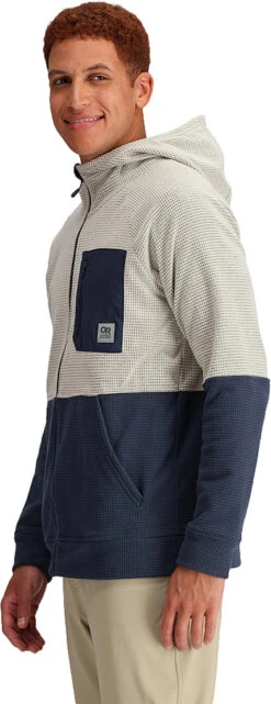Outdoor Research Trail Mix Hoodie - Men's|-|Chandail à Capuchon Trail Mix - Homme -Altitude Sports ORR 279953 7E 7ESide 20Sand 20 20Naval 20Blue